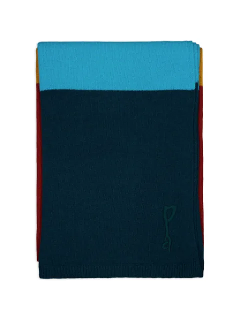 PAULA striped throw Blue TXTTHROWSTRP