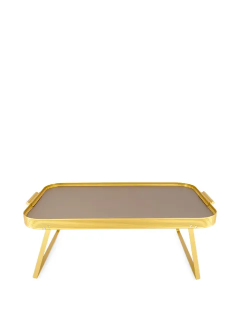 Kaymet Diamond Mocha lap tray Gold SBT