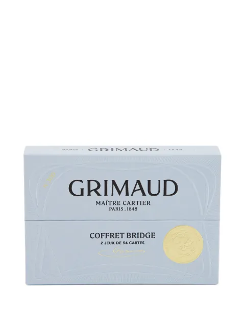 GRIMAUD Nº300 cardboard cards set (set of two) Blue 10045854