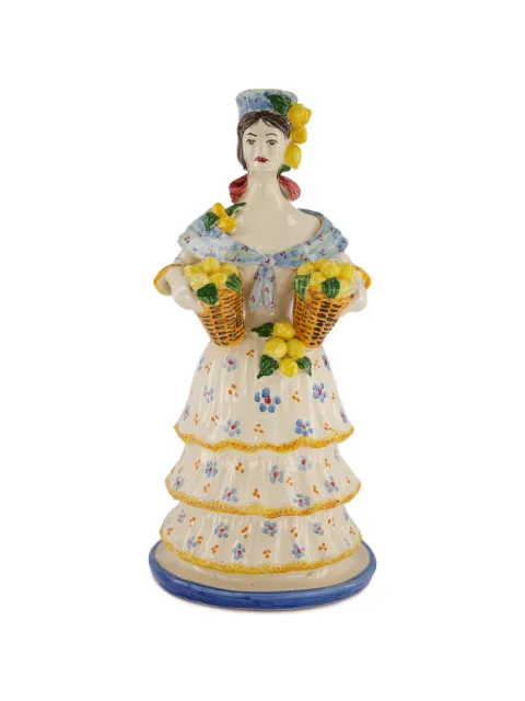 Les-Ottomans Lemon candle holder White SCU18