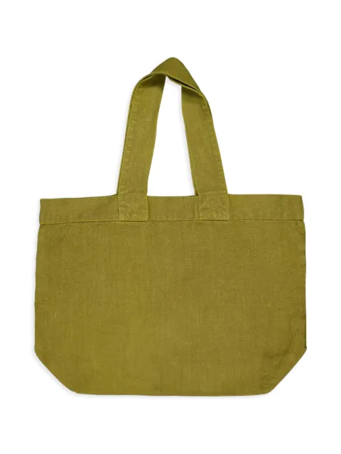 Charvet Editions top-handles tote bag Green WSACGBA
