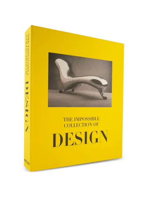 Assouline textured impossible design book Brown L2907