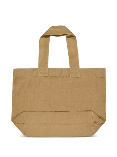 Charvet Editions Fourre Tout linen tote bag Brown WSACGBA