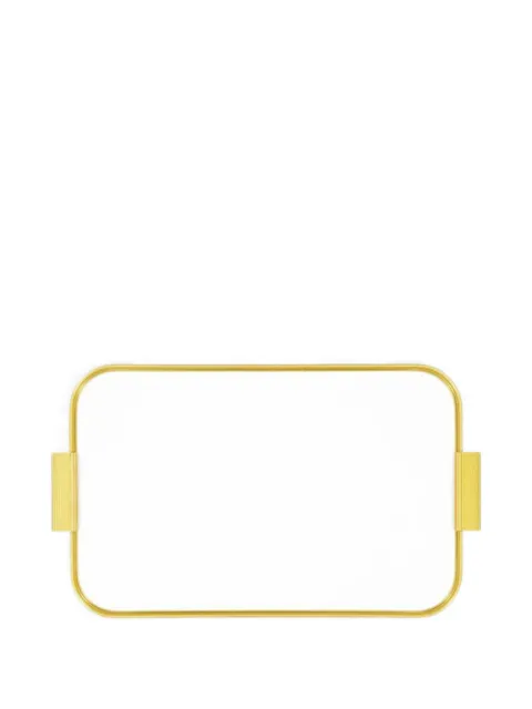 Kaymet handle edge tray White S20