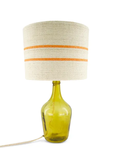 PAULA striped medium lampshade Neutrals LAMPSHSTRP