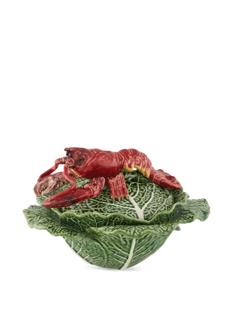Bordallo Pinheiro Cabbage With Lobsters soup bowl Red 65029472