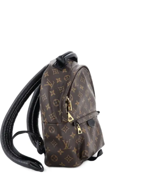 Louis Vuitton Pre-Owned Palm Springs Monogram Canvas PM backpack Brown N693WZRKUT4QPXQV