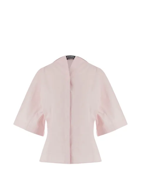 Jacquemus wide-sleeve shirt Pink SHW00560AW00648