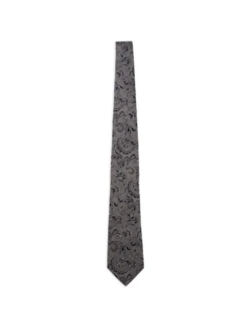 ETRO paisley-pattern silk tie Neutrals MASA0001AQ452