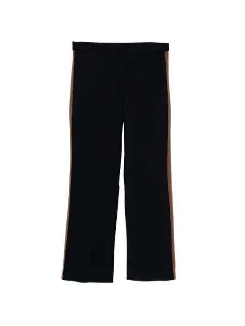 Cynthia Rowley Riley flared trousers Black 26S1PT03CONAVY