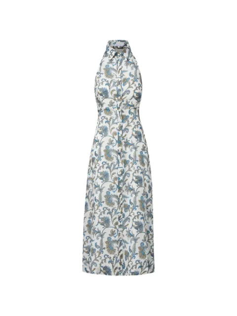 Veronica Beard Mackey midi dress White 2602SH7222528