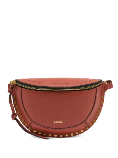 ISABEL MARANT Skano studded-detail shoulder bag Orange BJ0001FAD1C04M