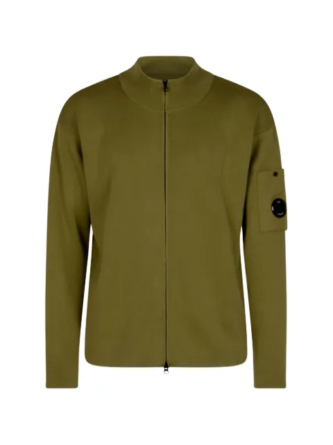 C.P. Company zip-up cardigan Green 20CMKN096A110560A644
