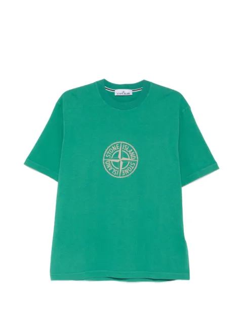Stone Island 2100001 organic cotton jersey T-shirt Green L1S152100001S0362