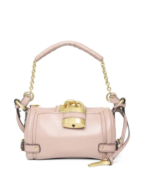 Chloé small Paddington shoulder bag Pink CH25WS803P75