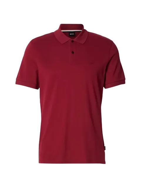 BOSS Pallas short-sleeve polo shirt Red 50553564
