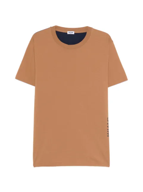 Moschino crew-neck T-shirt Brown A07059425