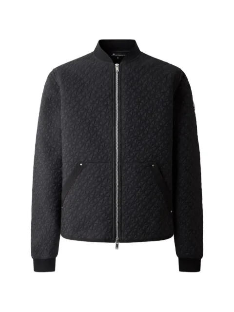 Moose Knuckles Transit monogram bomber jacket Grey M16MJ156H2292
