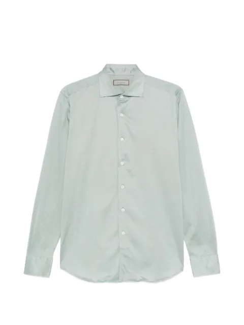 Canali long-sleeve shirt Green GN02310CSL7056
