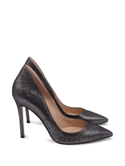 Gianvito Rossi pointed-toe pumps Grey RFCPUUSSH707756W