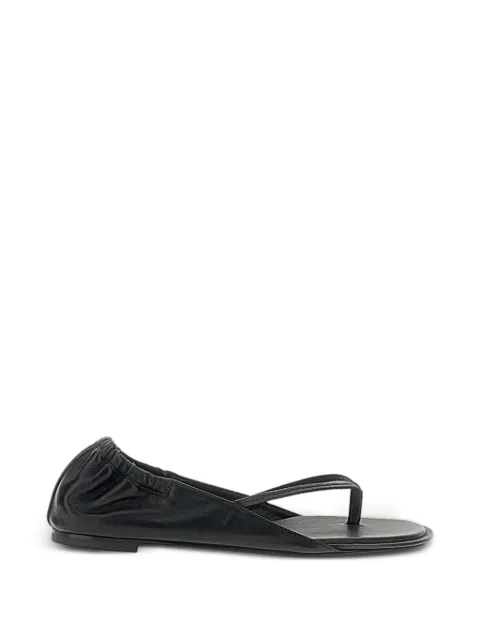 Jacquemus thong ballet flats Black FOW00203AC27L26