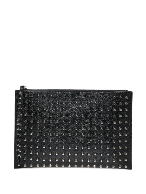 John Richmond studded clutch bag Black RMP26125BO
