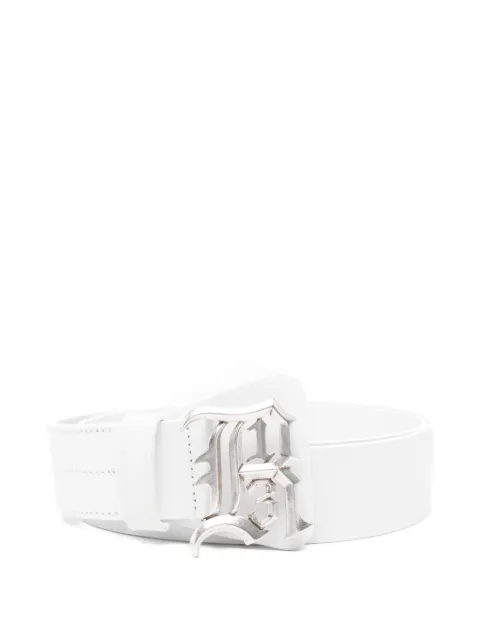 R13 logo belt White R13WA055