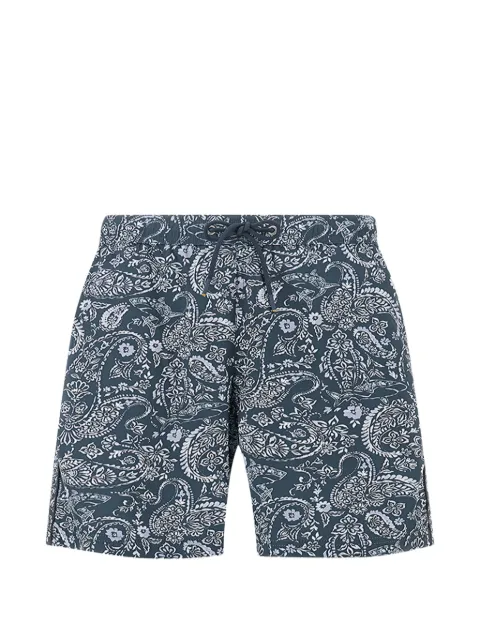 Paul & Shark Shark Paisley print swimwear Blue 26415030F16