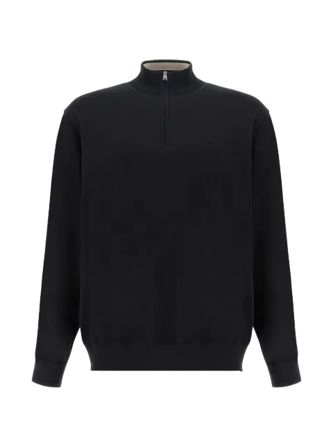 Paul & Shark half-zip sweater Black 26411623