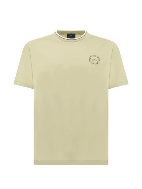 Paul & Shark embroidered T-shirt Neutrals 26411064722