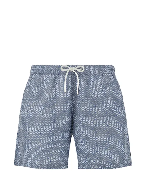 Paul & Shark geometric print swimwear Blue 26415025L50