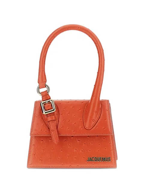 Jacquemus medium Le Chiquito tote bag Orange BAW00327AC26A02