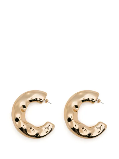 Essentiel Antwerp gold-tone hoop earrings Gold JISTAVIT