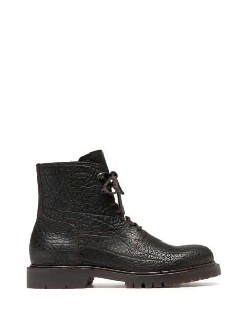 Officine Creative lace-up leather boots Brown OCUBOSS017TAPIR2040