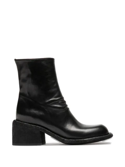 Officine Creative zip leather boots Black OCDWILD004NOV111000