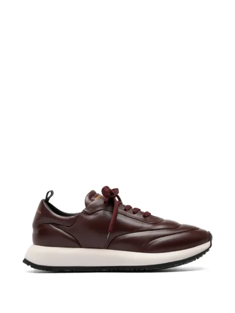 Officine Creative Solstice 101 leather sneakers Brown OCDSOLS101GUANTF664