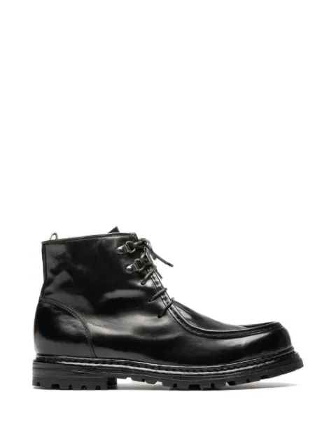 Officine Creative lace-up boots Black OCUVOLC010CANYO1000