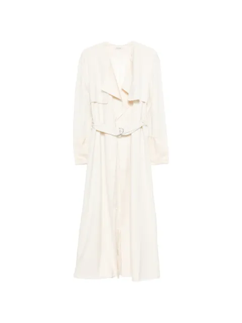 ENTIRE STUDIOS Vela belted trench coat Neutrals ESSS26CO01271