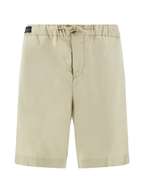 Paul & Shark garment-dyed drawstring bermuda shorts Neutrals 26414009026