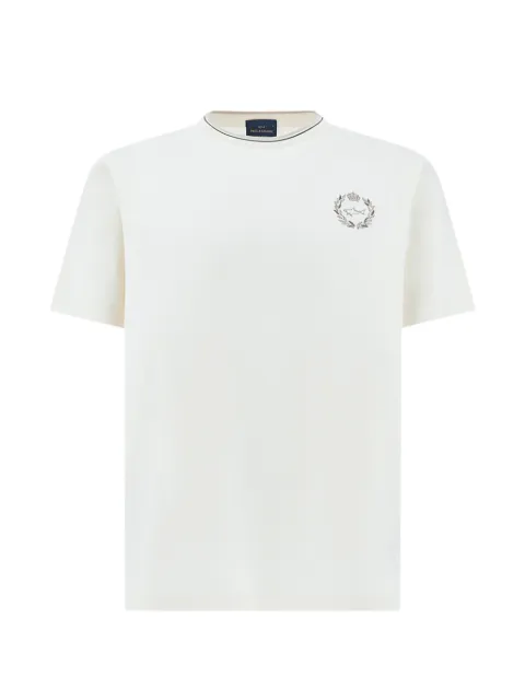 Paul & Shark heraldic embroidery T-shirt Neutrals 26411064108