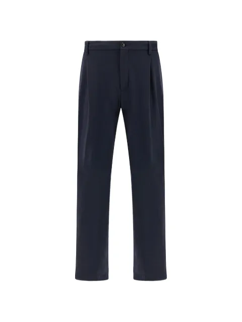 Paul & Shark pleats chino trousers Blue 26414054013