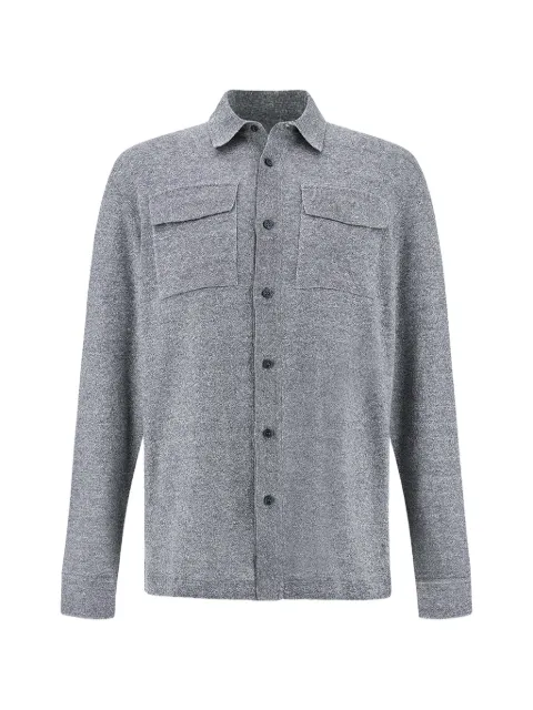 Paul & Shark chest-pocket overshirt Blue 26411745