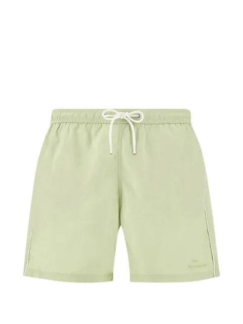 Paul & Shark logo-embroidery swim shorts Green 26415001574
