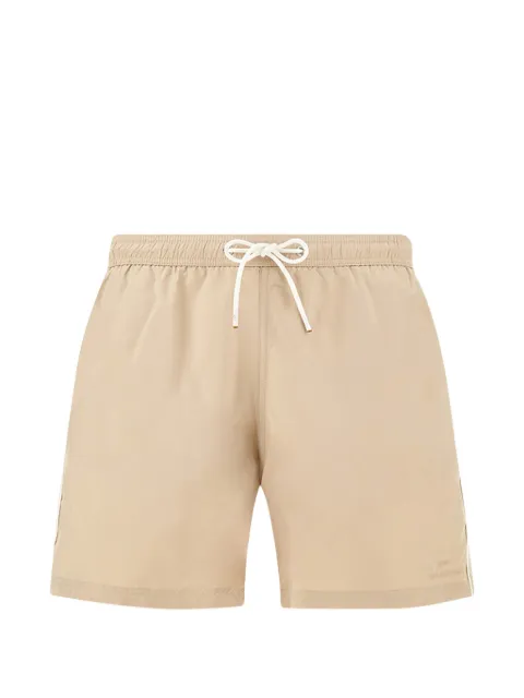 Paul & Shark logo embroidery swimwear Neutrals 26415001348