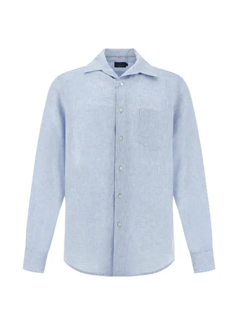 Paul & Shark linen shirt Blue 26413312364