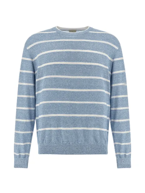 Paul & Shark striped crew-neck sweater Blue 26411549