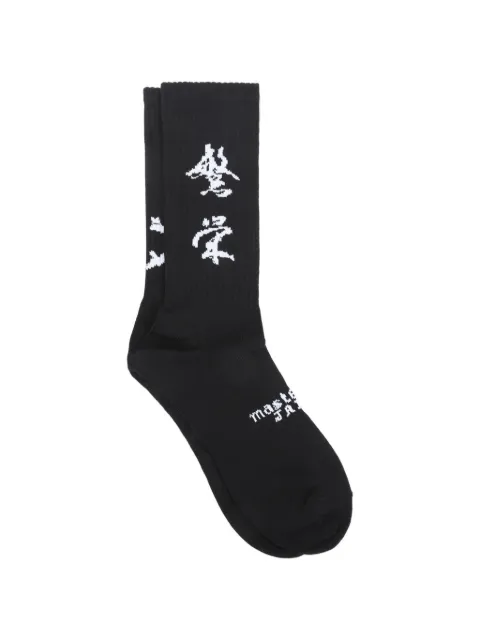 Mastermind Japan skull-print socks Black MJ26EE1SO006