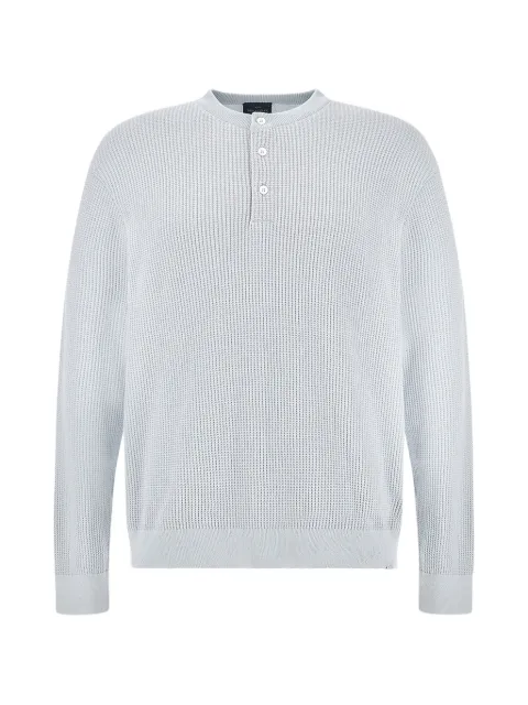 Paul & Shark button crew-neck sweater Blue 26411539394