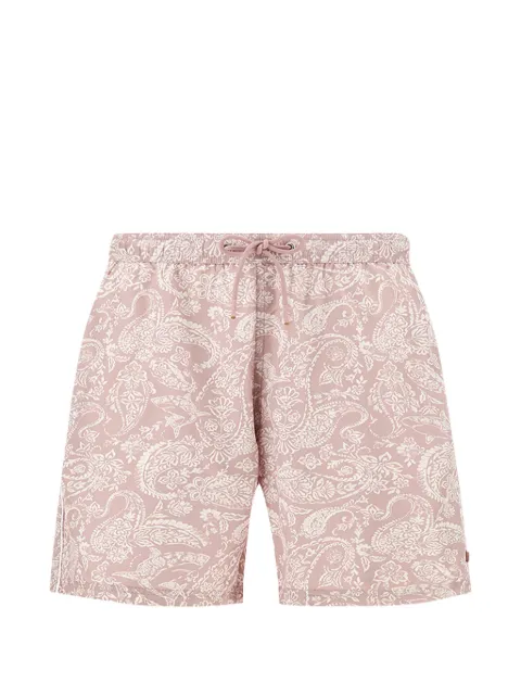 Paul & Shark shark paisley print swim shorts Pink 26415030F20