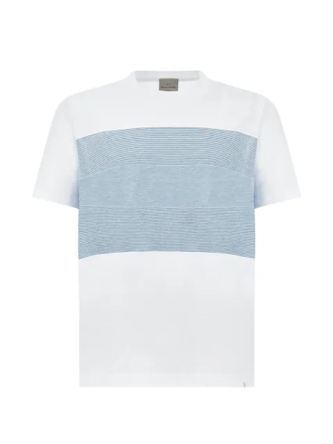 Paul & Shark bicolor striped cotton T-shirt White 26411020